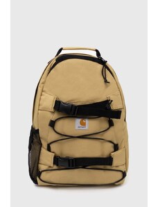 Carhartt WIP plecak Kickflip Backpack kolor beżowy mały gładki I031468.1YKXX