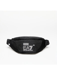 Plecak na biodra EA7 Emporio Armani Unisex Sling Bag Black/ White Logo