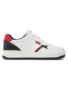Sneakersy Levi's VUNI0091S-0239 White Black Red