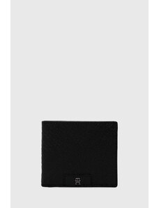 Tommy Hilfiger portfel skórzany męski kolor czarny AM0AM12174