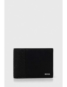 BOSS portfel męski kolor czarny