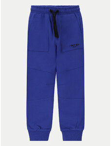 Coccodrillo Spodnie dresowe WC4120103GBK Niebieski Slim Fit