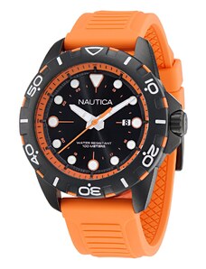 Zegarek Nautica NAPNRS405 Black/Orange