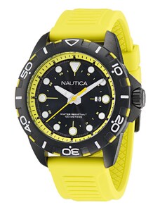 Zegarek Nautica NAPNRS403 Black/Yellow