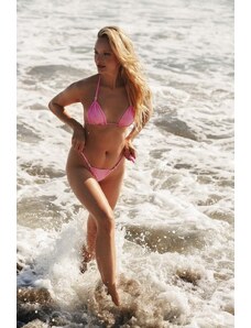 Praia Beachwear dwuczęściowy strój kąpielowy Barbie Girl kolor fioletowy miękka miseczka BB.BarbieGirl