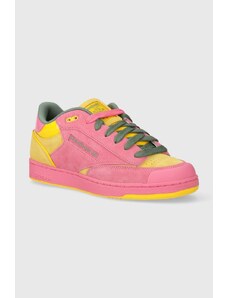 Reebok Classic sneakersy skórzane Club C Bulc kolor różowy 100074246