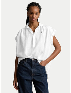 Polo Ralph Lauren Koszula 211935131001 Biały Relaxed Fit