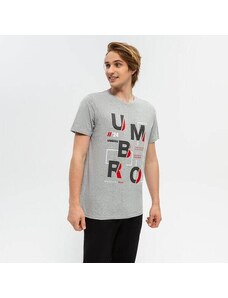 Umbro T-Shirt Hever Męskie Ubrania Koszulki UL322TSM09002 Szary