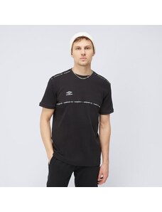 Umbro T-Shirt Ss Taped Tech Męskie Ubrania Koszulki 66311U-060 Czarny