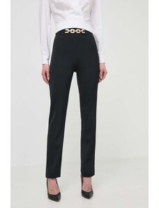 Marciano Guess spodnie NORAH damskie kolor czarny dopasowane high waist 4GGB13 7074A