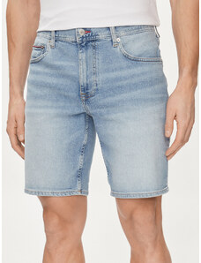 Tommy Hilfiger Szorty jeansowe Brooklyn MW0MW35178 Niebieski Straight Fit