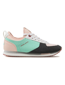 Sneakersy Cross Jeans HH2R4049C Pink/Grey/Green