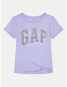 Gap T-Shirt 886009 Fioletowy Regular Fit