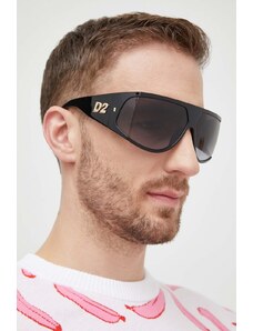 DSQUARED2 okulary przeciwsłoneczne męskie kolor czarny D2 0124/S