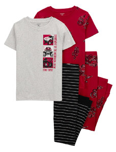 carter's Piżamy (2 szt.) w kolorze biało-czarno-czerwonym