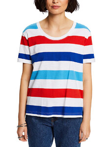 ESPRIT Koszulka w kolorze niebiesko-czerwonym
