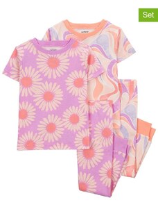 carter's Piżamy (2 szt.) w kolorze fioletowym
