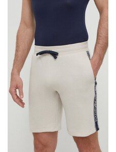 Emporio Armani Underwear szorty lounge kolor beżowy 111004 4R571