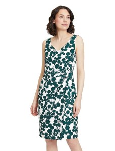 Vera Mont Sukienka w kolorze zielono-białym
