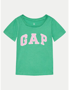 Gap T-Shirt 862123 Zielony Regular Fit