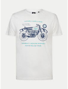 Petrol Industries T-Shirt M-1040-TSR707 Biały Regular Fit