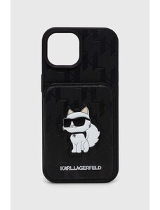 Karl Lagerfeld etui na telefon iPhone 15 / 14 / 13 6.1" kolor czarny
