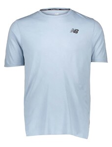 New Balance Koszulka sportowa w kolorze błękitnym