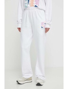 Ellesse spodnie dresowe Sylvana Jog Pant kolor biały z nadrukiem SGV20248