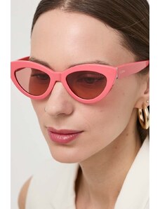 Guess okulary przeciwsłoneczne damskie kolor różowy GU7905 5274S