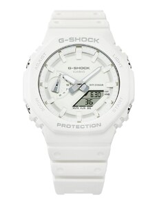 G-Shock Zegarek GA-2100-7A7ER Biały