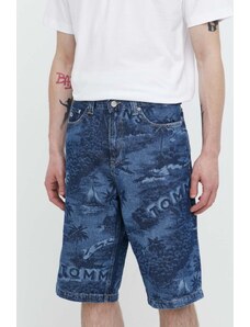 Tommy Jeans szorty jeansowe męskie kolor granatowy DM0DM18787