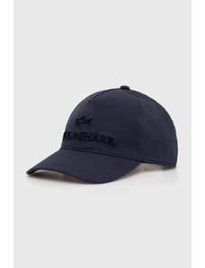 Paul&Shark czapka z daszkiem kolor granatowy wzorzysta 24417101