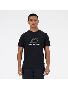 Koszulka męska New Balance MT41906BK – czarna