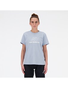 Koszulka damska New Balance WT41816LAY – niebieska