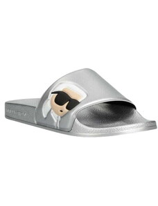 Klapki damskie Karl Lagerfeld KL80905N srebrny (Shoes: 36)