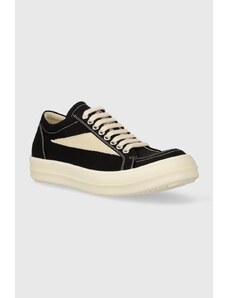 Rick Owens tenisówki Woven Shoes Vintage Sneaks damskie kolor czarny DS01D1803.CBLVS.911