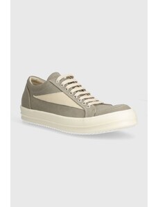 Rick Owens tenisówki Denim Shoes Vintage Sneaks męskie kolor szary DU01D1803.SCFLVS.811