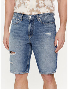 Calvin Klein Jeans Szorty jeansowe J30J324878 Niebieski Regular Fit