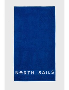 North Sails ręcznik bawełniany 98 x 172 cm kolor niebieski 623267