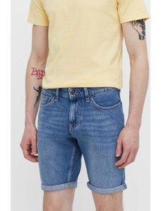 Tommy Jeans szorty jeansowe męskie kolor niebieski DM0DM18797