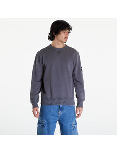 Męska bluza z kapturem Calvin Klein Jeans Washed Cotton Badge Sweatshirt Washed Black