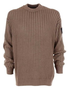 Sweter męski Calvin Klein J30J322455 brązowy (XS)