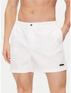 Calvin Klein Swimwear Szorty kąpielowe KM0KM00943 Biały Regular Fit