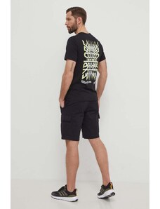 The North Face t-shirt bawełniany męski kolor czarny z nadrukiem NF0A87EDJK31