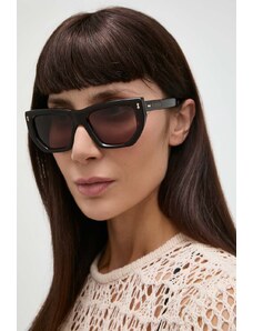 Gucci okulary przeciwsłoneczne damskie kolor brązowy GG1520S