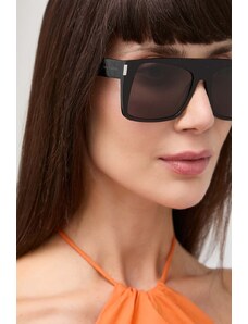 Saint Laurent okulary przeciwsłoneczne damskie kolor czarny SL 651 VITTI