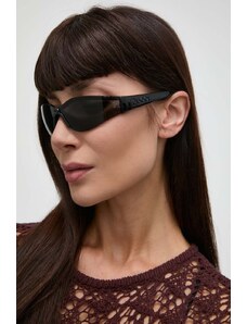 Gucci okulary przeciwsłoneczne damskie kolor czarny GG1651S