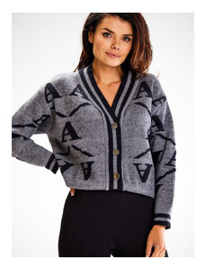 Damski sweter awama model 187124 Grey