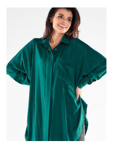 Koszula damska awama model 173910 Green