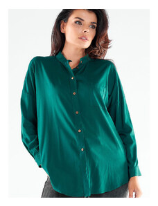 Koszula damska awama model 173922 Green